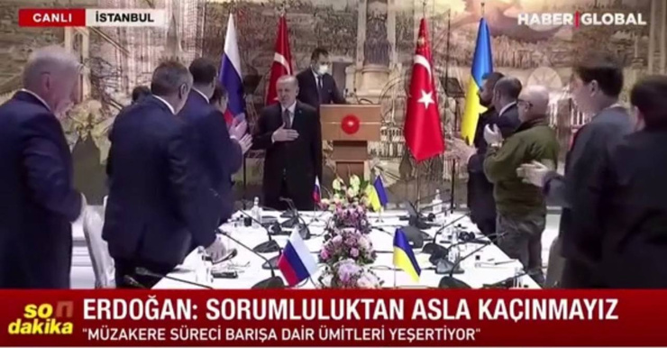 Эрдоган поприветствовал переговорные делегации