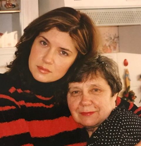 Вера Сотникова с матерью Маргаритой Петровной