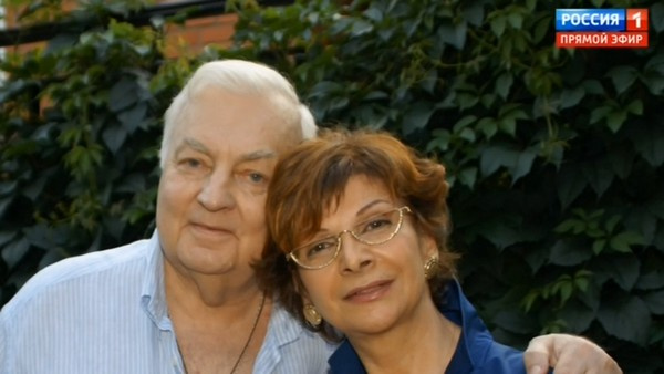 Михаил Державин с женой Роксаной Бабаян