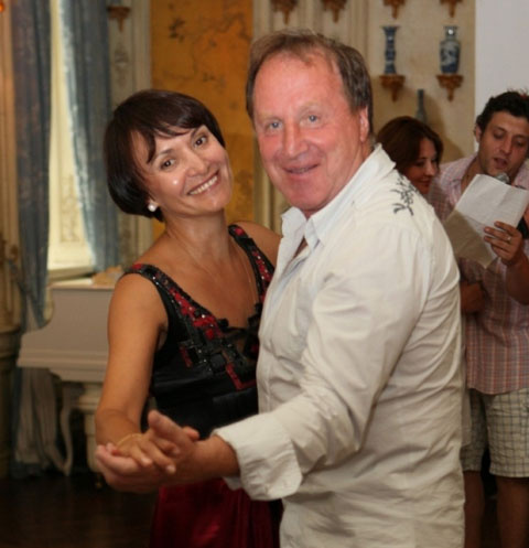 Владимир Стеклов с женой