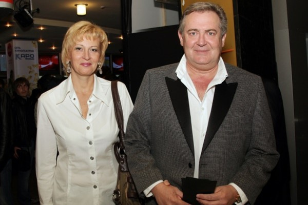 Юрий Стоянов с женой Еленой