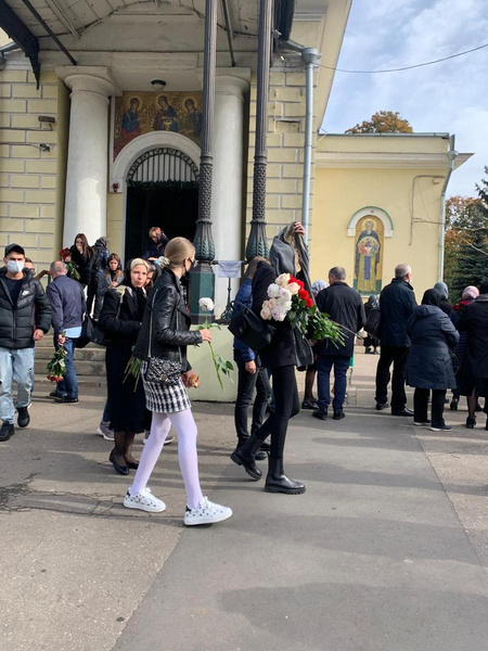 В Москве прощаются с дочерью Владимира Конкина