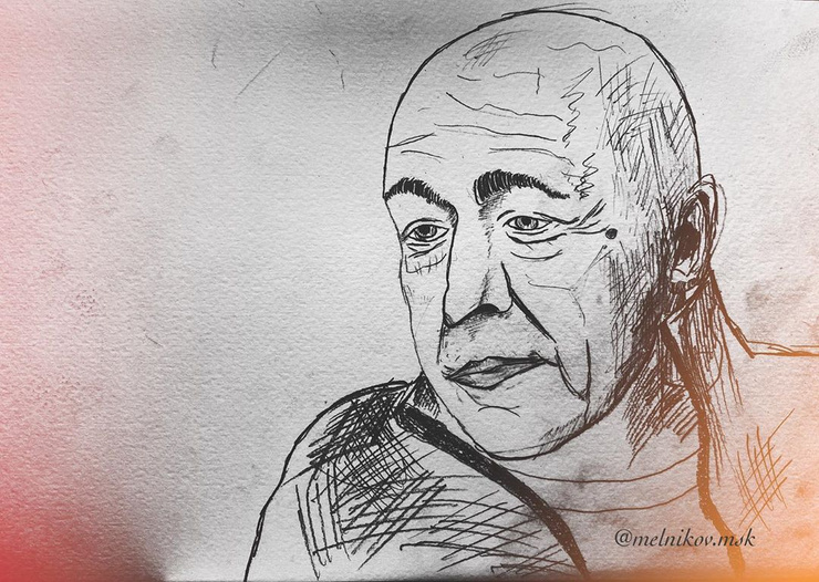 Мельников попытался передать, как Ефремов выглядит сейчас