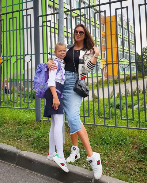 Оксана с дочерью Ангелиной