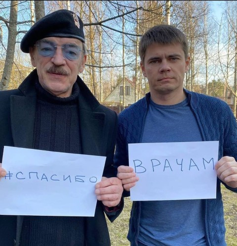 Михаил Боярский с сыном