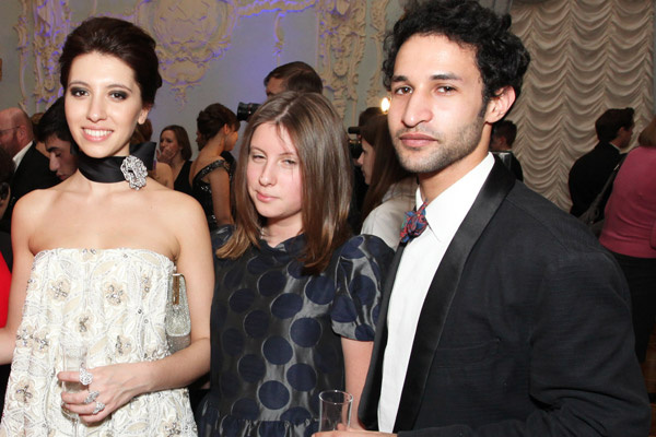 Инга, Арина и друг Инги – Нори. Бал дебютанток Tatler, 2011 год