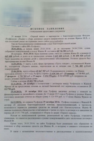 Новости: Владимир Фриске подает в суд на «Русфонд» – фото №3 Новости: Владимир Фриске подает в суд на «Русфонд» – фото №3