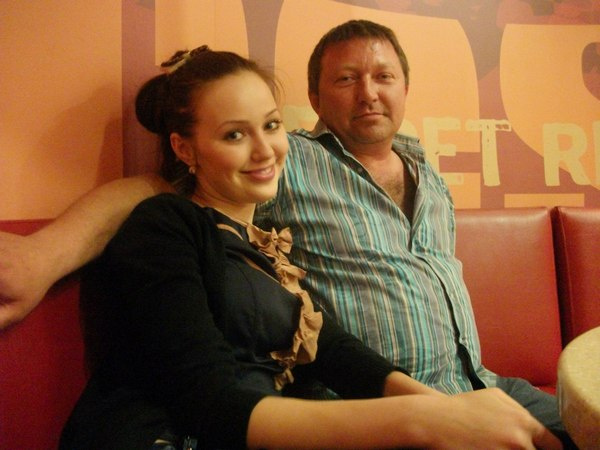 Анастасия Костенко с отцом