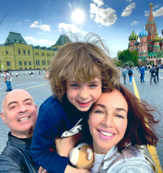 Грушевский и Евгения поженились шесть лет назад, у пары растет сын Михаил Грушевский и Евгения поженились шесть лет назад, у пары растет сын Михаил