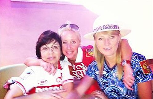 Ирина Роднина, Оксана Пушкина и Светлана Журова Ирина Роднина, Оксана Пушкина и Светлана Журова