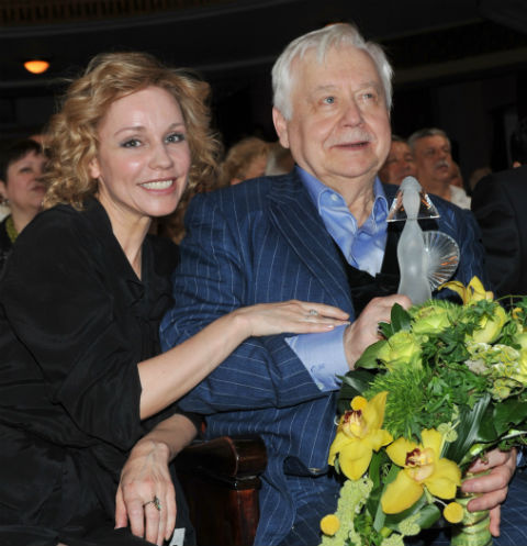 Марина Зудина и Олег Табаков Марина Зудина и Олег Табаков