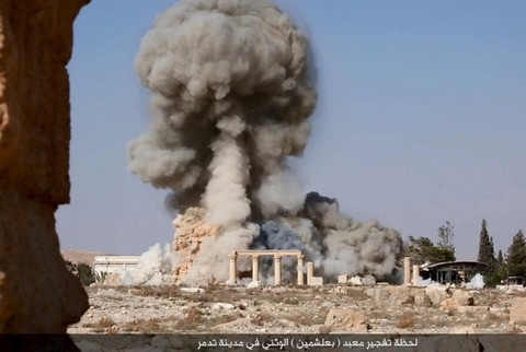 В августе 2015 года боевики взорвали Храм Баалшамина