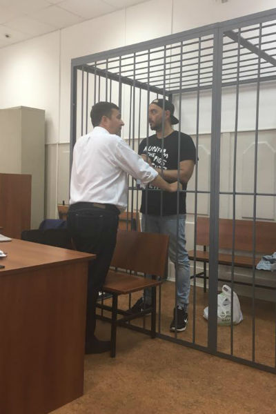 Кирилл Серебренников на заседании суда Кирилл Серебренников на заседании суда
