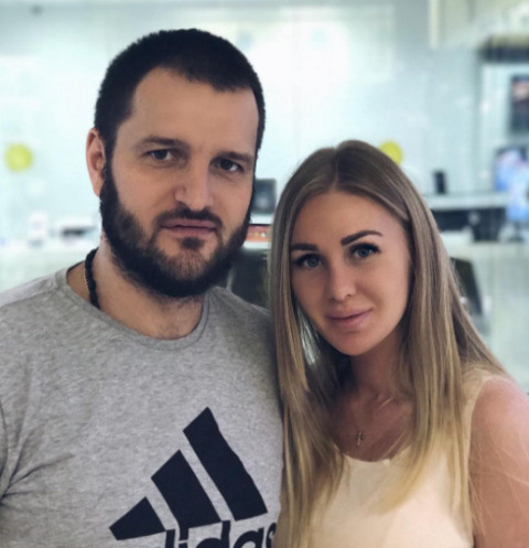 Алексей Самсонов с супругой Юлией
