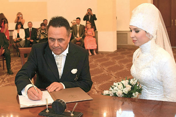 Третья свадьба Ибрагимова прошла по всем правилам