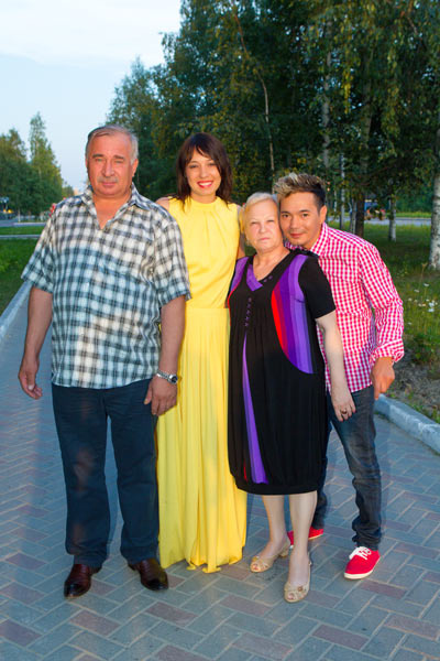С семьей Саши Куцевол у Олега сложились прекрасные отношения