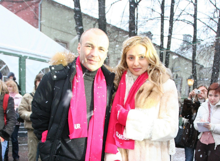 Александр Жулин и Татьяна Навка