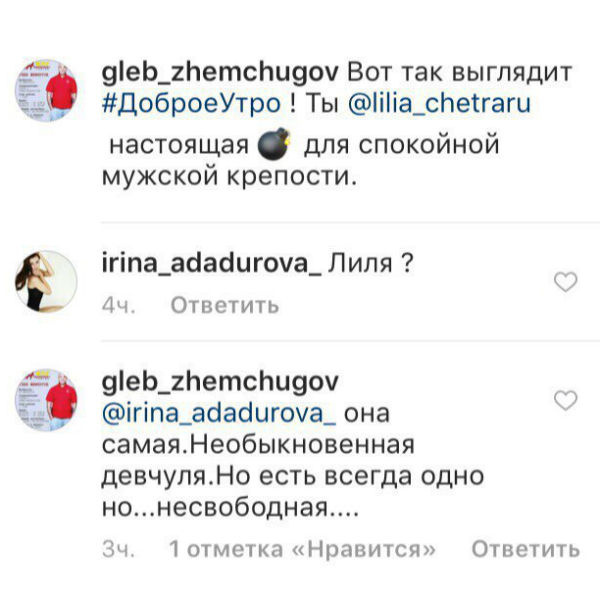 Комментарии к Лилии Комментарии к Лилии
