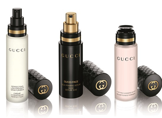Легкий увлажняющий крем Gucci Perfecting Lightweight Moisturizer, Сыворотка-праймер для подготовки кожи к нанесению макияжа Silk Priming Serum, Очищающая вода Purifying Cleansing Water