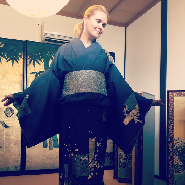 Наталья Шкулева в кимоно
