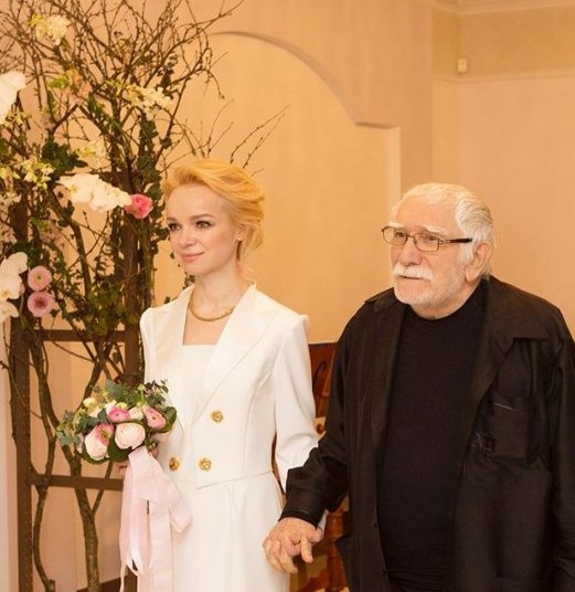 Армен Джигарханян женился на Виталине Цымбалюк-Романовской в 2016 году