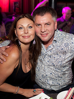 Наталья Бочкарева с бывшим мужем бизнесменом Николаем