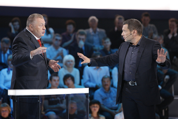 Передачи Владимира Соловьева проходили в форме дебатов