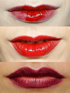 Макияж губ с показов: Emporio Armani, Marc by Marc Jacobs, Vera Wang