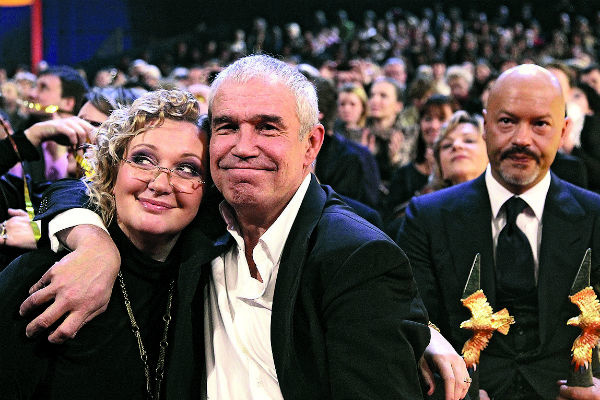 Сергей с женой Инной вместе более 30 лет, 2012 год