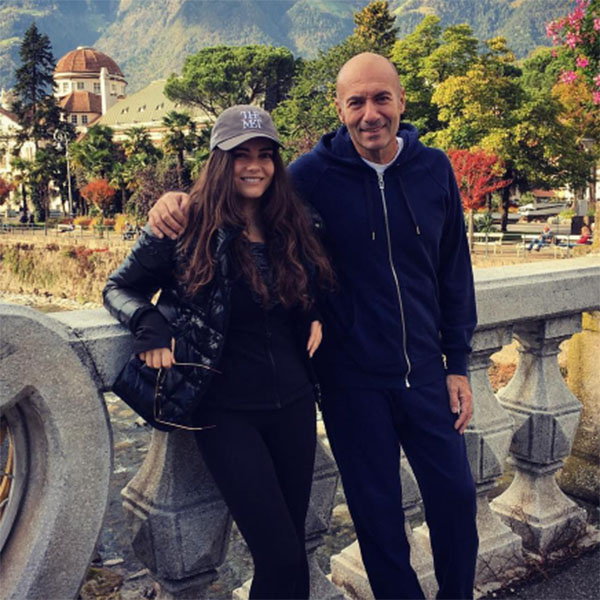 Вика Крутая с отцом Игорем Крутым во время недавнего путешествия по Италии
