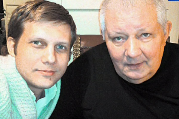 Борис Корчевников с отцом Вячеславом Орловым
