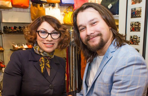 Роза Сябитова с сыном Денисом