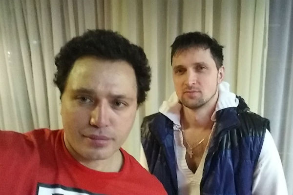 Рустам Солнцев и Сергей Сичкар Рустам Солнцев и Сергей Сичкар