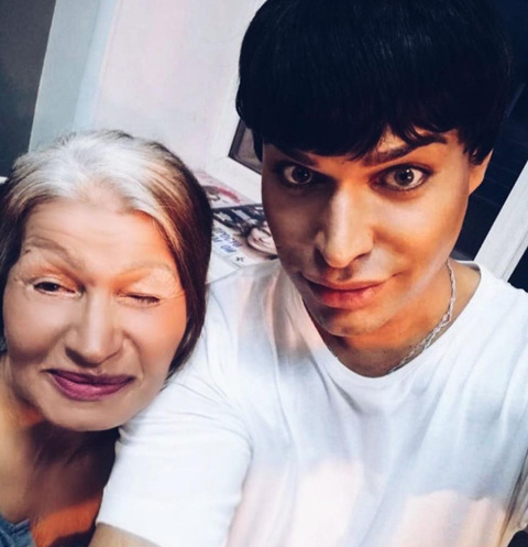 Гоген Солнцев и его жена Екатерина