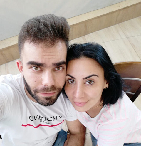 Аида Мартиросян и её супруг Хассан