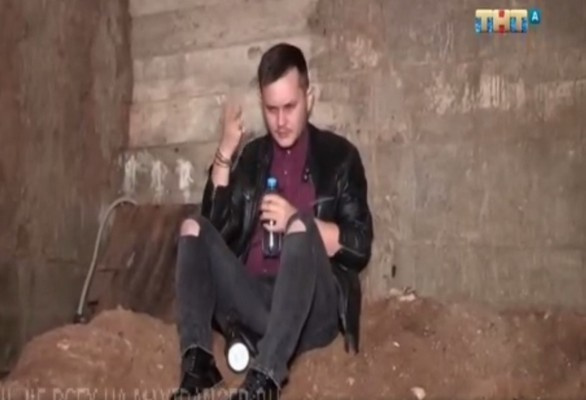 Тимофей Руденко во время испытания Тимофей Руденко во время испытания