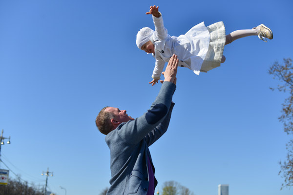 3-летняя дочка пары Настя была в восторге 3-летняя дочка пары Настя была в восторге