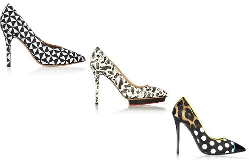Isabel Marant, Charlotte Olympia, Giuseppe Zanotti