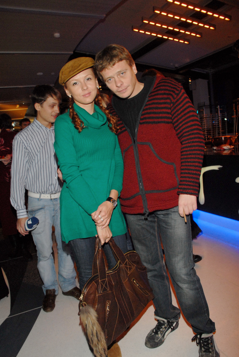 Павел Майков с женой