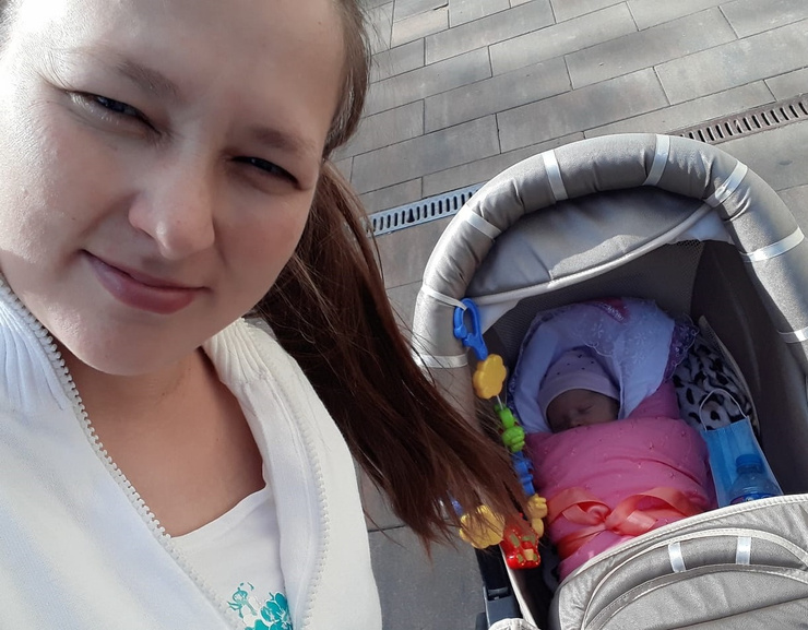Гузель стала мамой в конце лета