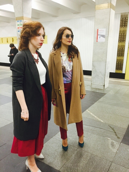 Сати Казанова в московском метро