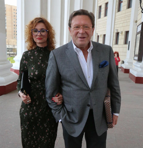 Георгий Мартиросян с супругой