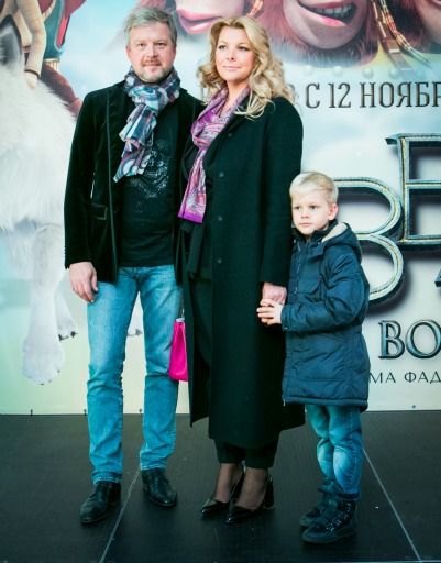 Валдис Пельш с семьей