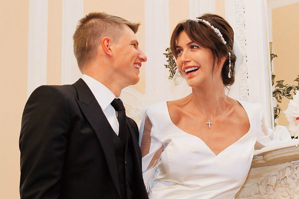 Нападающий «Кайрата» Андрей Аршавин и Алиса Казьмина поженились 1 сентября этого года