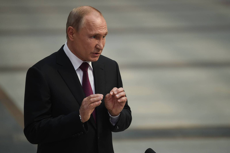 Владимир Путин сообщил о том, что Россия не хочет войны, но и в обиду себя не даст