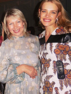 Наталья Водянова с мамой, Ларисой Кусакиной