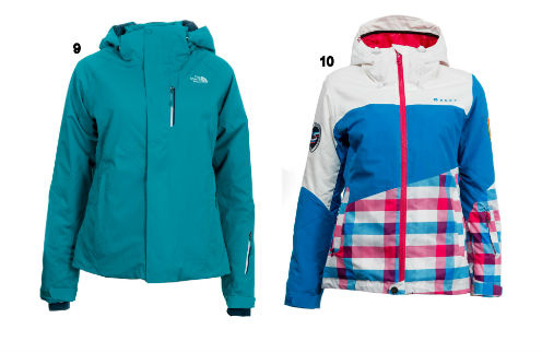 Куртка The North Face и куртка горнолыжная, Roxy, Quiksilver