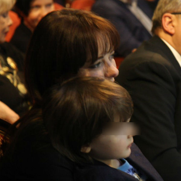 Марина Александрова с сыном Андреем 