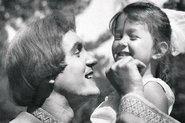 Эдуард Изотов с дочерью Вероникой 